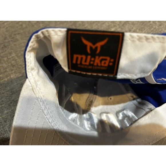 Rocky Hat Snap Back Adjustable Blue White HT67+72 - Picture 7 of 8